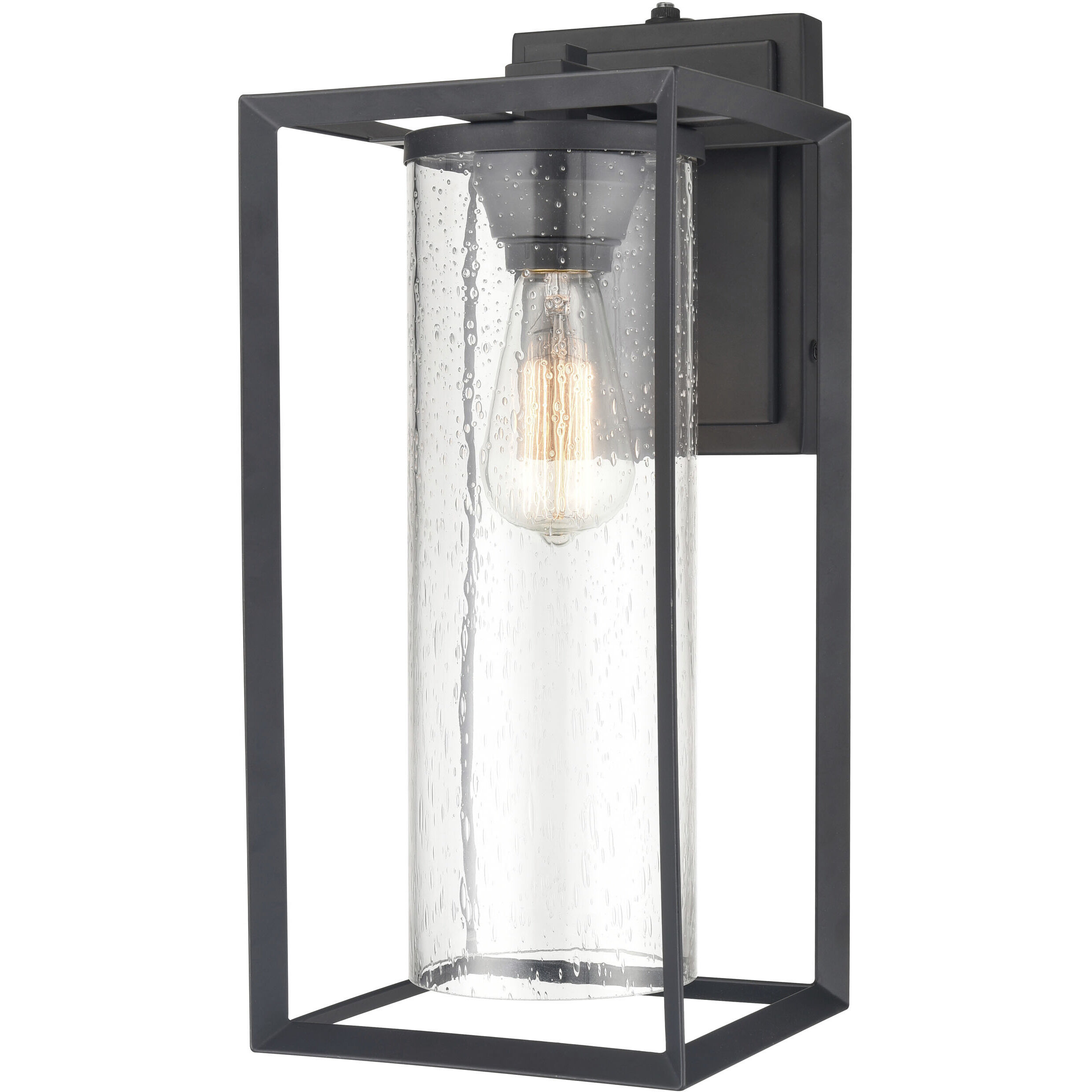 Wheatland 1 Light 17.5 inch Powder Coated Black Outdoor Wall Sconce